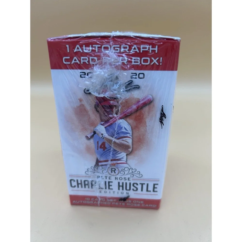 2020 Leaf Pete Rose Charlie Hustle Edition Factory Sealed Auto Autograph Box